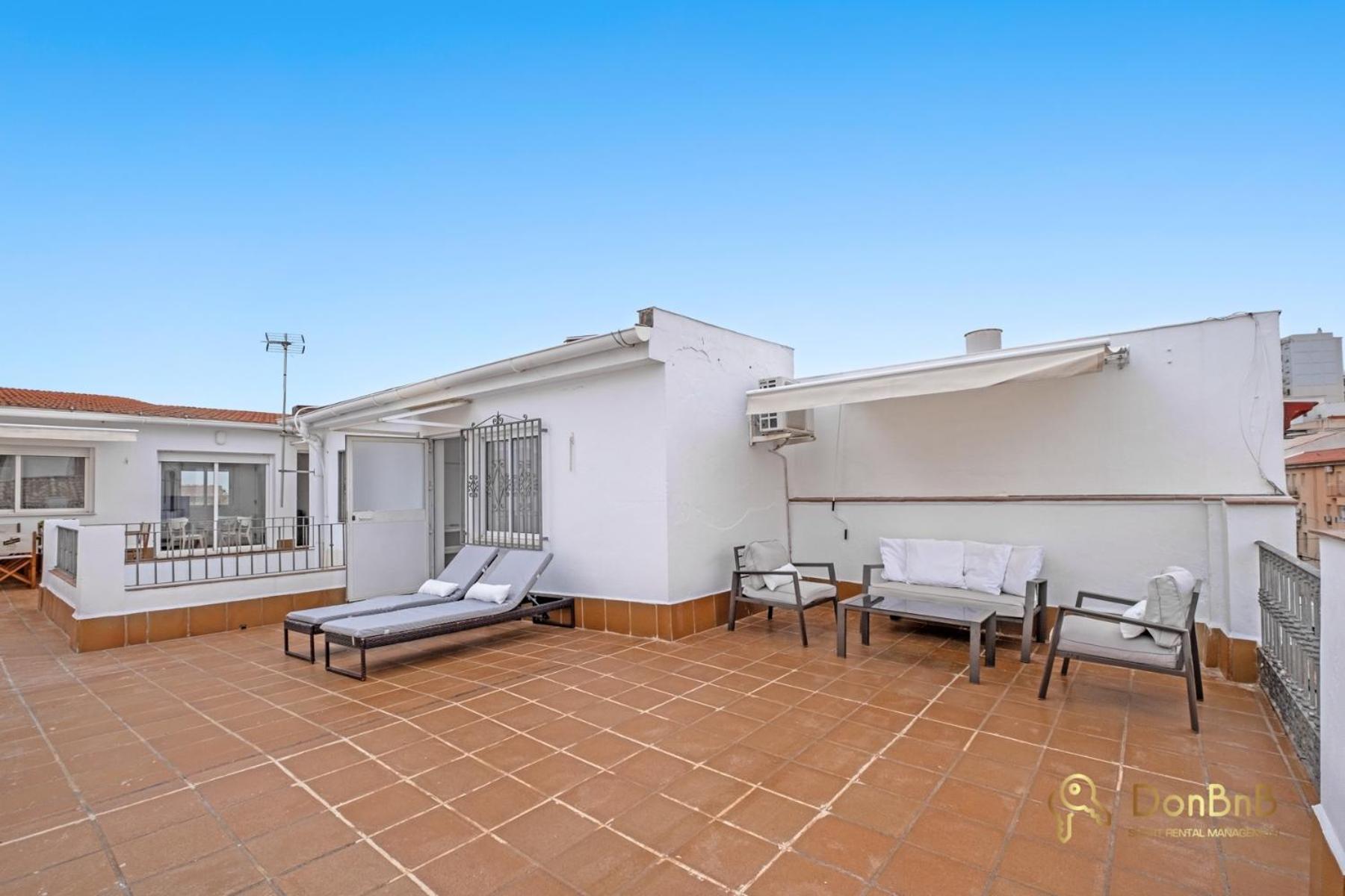 Penthouse In The Heart Of For 6 People * Málaga